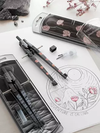 FABER-CASTELL | Zirkel - Schnellverstellzirkel | 